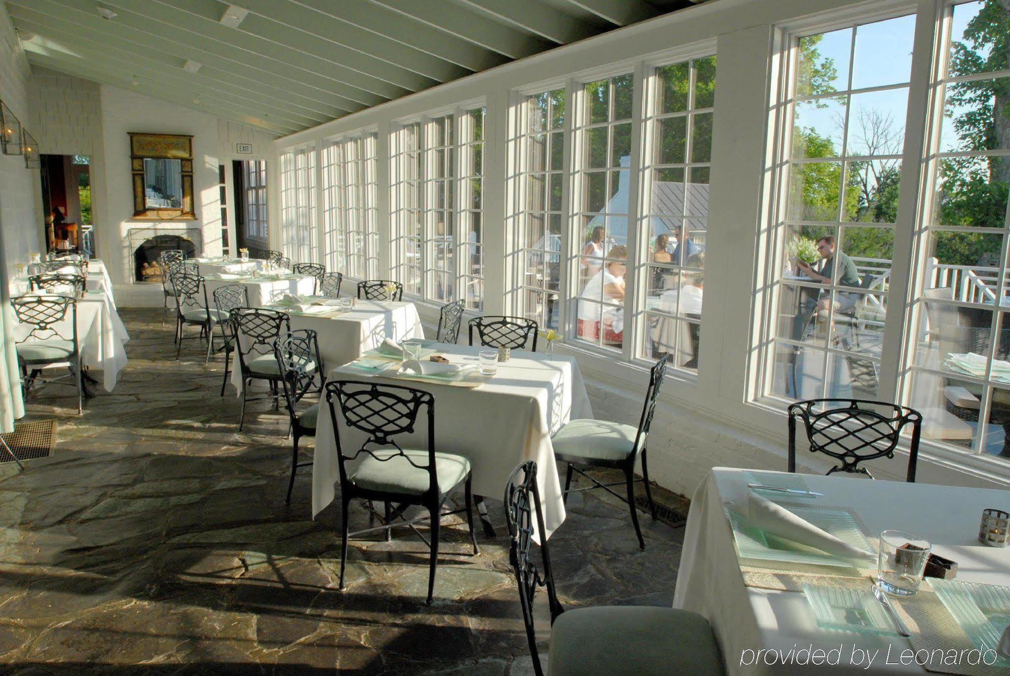 The Clifton Hotell Charlottesville Restaurang bild